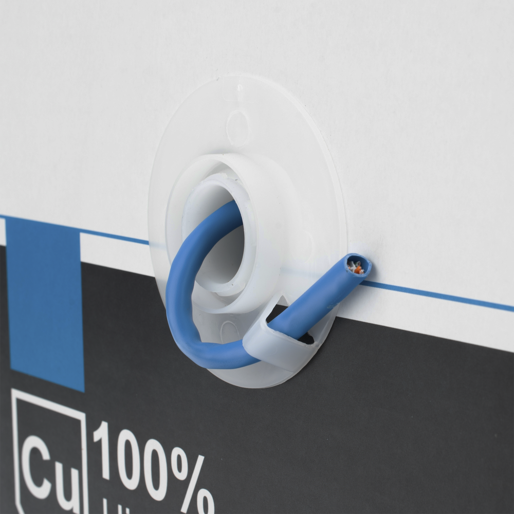 Bobina de Cable de 305 Metros (1000 Pies) Cat6+, CMR, Calibre 23 Alto Rendimiento, ETL, UL, Color Azul, Super Flexible, para Aplicaciones de Video Vigilancia, Video HD, y Redes de Datos. Uso Interior. - Image 3