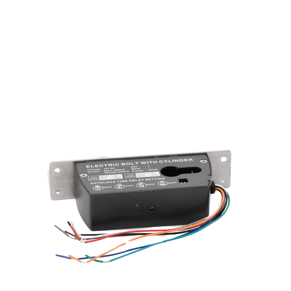 Cerradura de Perno 2000 kg de sujeción/ Cerrada en caso de falla (Fail Safe)/ Con temporizador y Sensor de puerta - Image 3