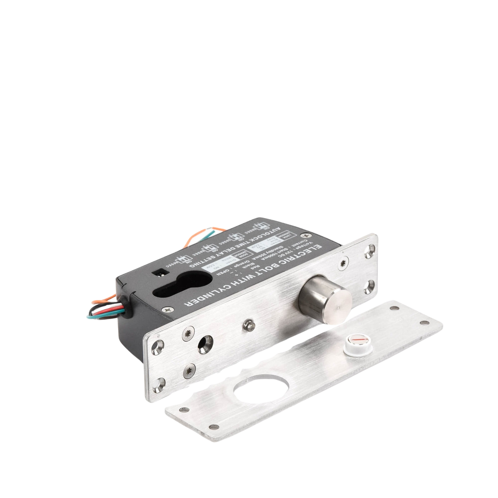 Cerradura de Perno 2000 kg de sujeción/ Cerrada en caso de falla (Fail Safe)/ Con temporizador y Sensor de puerta - Image 4