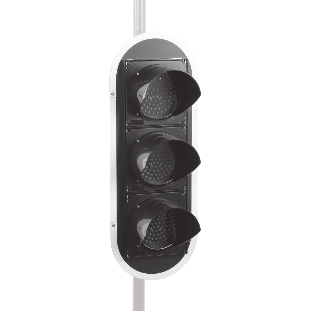 Semáforo / Señalización Rojo, Verde y Amarillo / Diametro 200mm / LED / 110vca. - Image 4