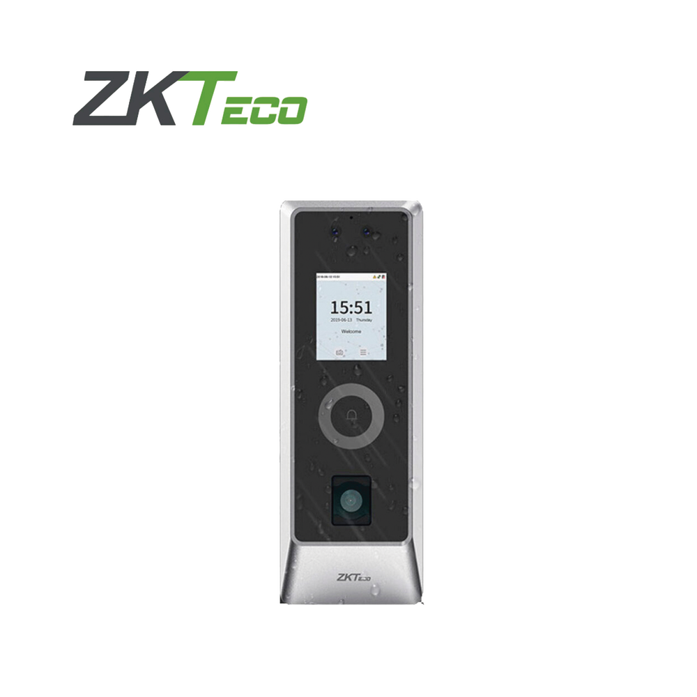 Lector Autonomo de Reconocimiento Facial y Código QR para Exterior