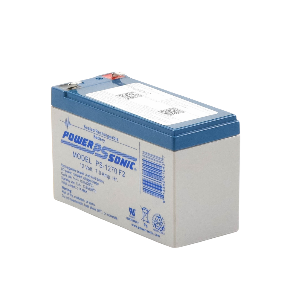 Batería 12V Recargable, 12AH, Para Respaldo, Tecnologías AGM/VRLA, 5 Años Vida Útil, Terminales tipo F2, Reconocida UL , Sin Mantenimiento, Sin Derrames - Image 2