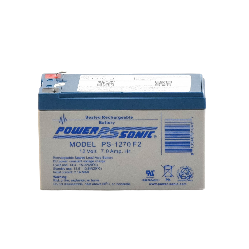 Batería 12V Recargable, 12AH, Para Respaldo, Tecnologías AGM/VRLA, 5 Años Vida Útil, Terminales tipo F2, Reconocida UL , Sin Mantenimiento, Sin Derrames - Image 3