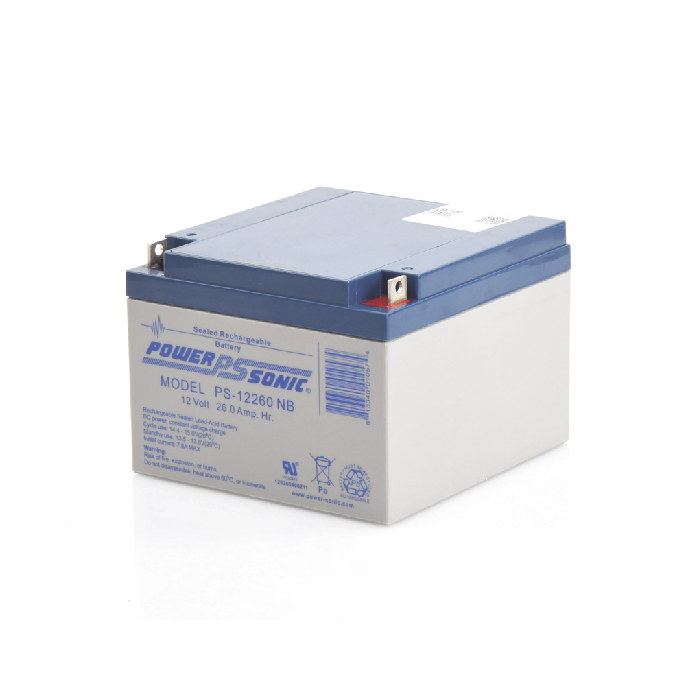 Batería 12V, 26AH, Para Respaldo, Tecnologías AGM/VRLA, 5 Años Vida Útil, Terminales NB, Reconocida UL - Image 2