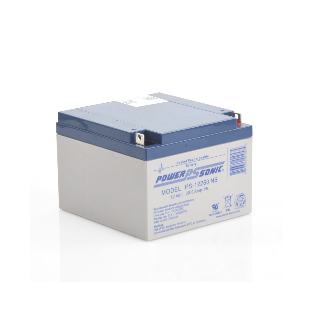 Batería 12V, 26AH, Para Respaldo, Tecnologías AGM/VRLA, 5 Años Vida Útil, Terminales NB, Reconocida UL - Image 4