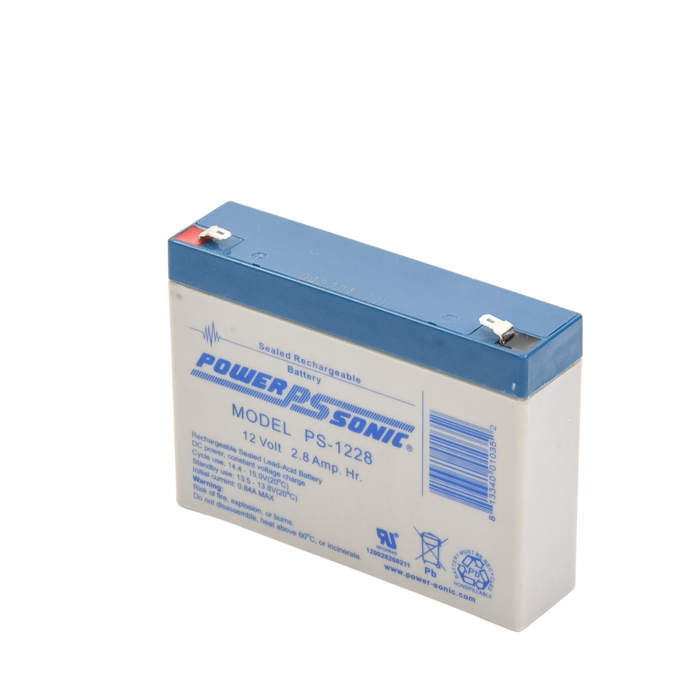 Batería 12V, 2.8AH, Para Respaldo, Tecnologías AGM/VRLA, 5 Años Vida Útil, Terminales F1, Reconocida UL - Image 2