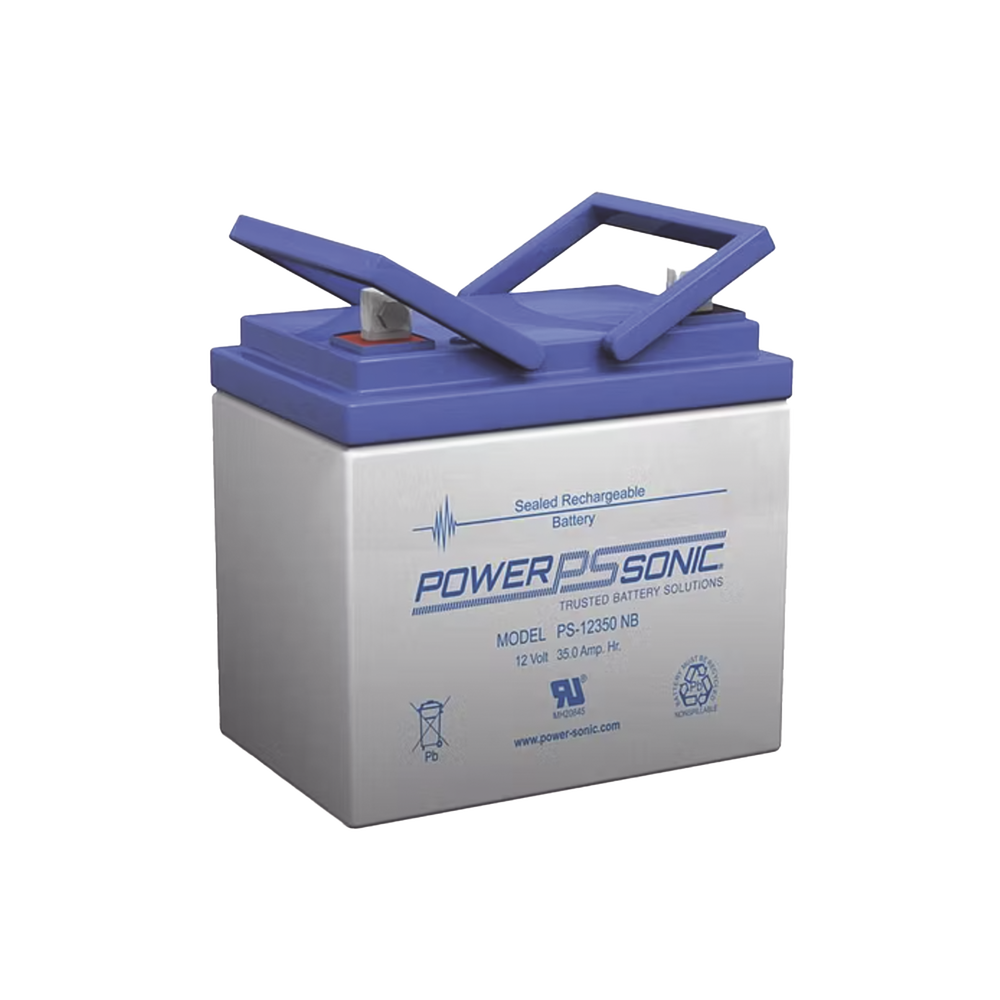 Batería 12V, 35AH, Para Respaldo, Tecnologías AGM/VRLA, 5 Años Vida Útil, Terminales NB3, Reconocida UL