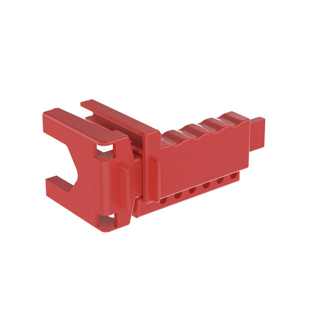 Dispositivo de Bloqueo LOTO para Válvulas de Bola, para Diámetros de Tubería de 1/4" a 1" y Longitud de Mango Hasta 7.5", Color Rojo - Image 3