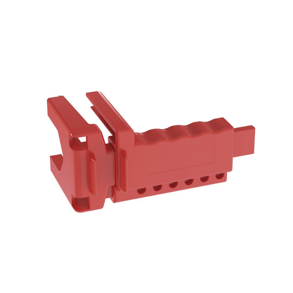 Dispositivo de Bloqueo LOTO para Válvulas de Bola, para Diámetros de Tubería de 1/4" a 1" y Longitud de Mango Hasta 7.5", Color Rojo - Image 4