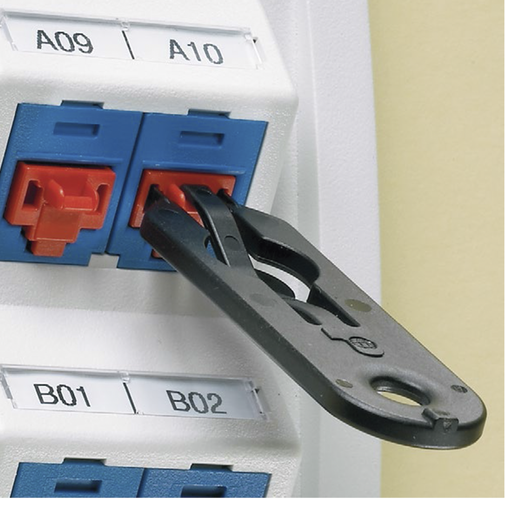 Kit de 10 Dispositivos para Bloquear Puertos Jack RJ45, Color Gris, Incluye Llave de Extracci?n - Image 3