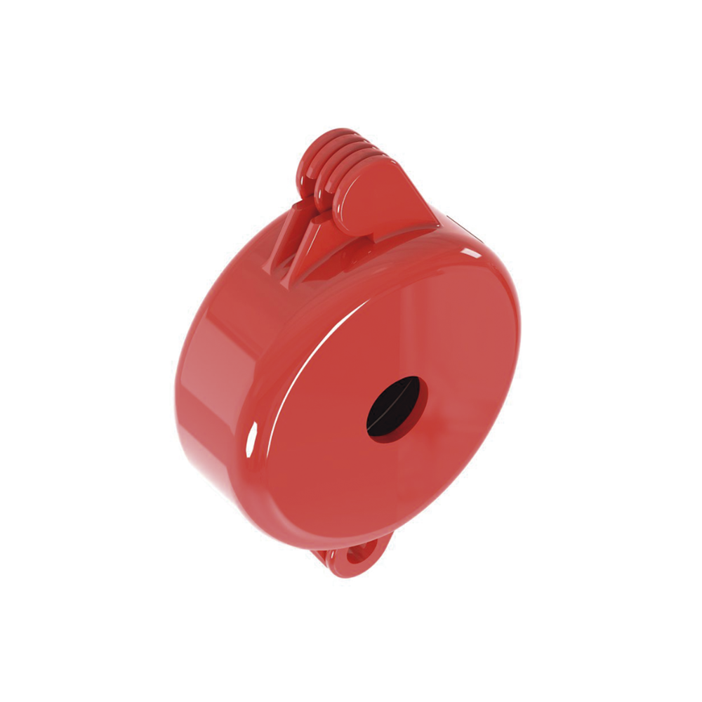 Dispositivo de Bloqueo LOTO para Válvulas de Compuerta, para Diámetros de 1" a 3", Color Rojo - Image 4