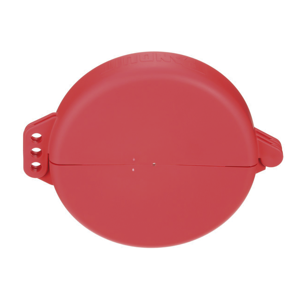 Dispositivo de Bloqueo LOTO para Válvulas de Compuerta, Para Diámetros de 3 a 6.5", Color Rojo - Image 4