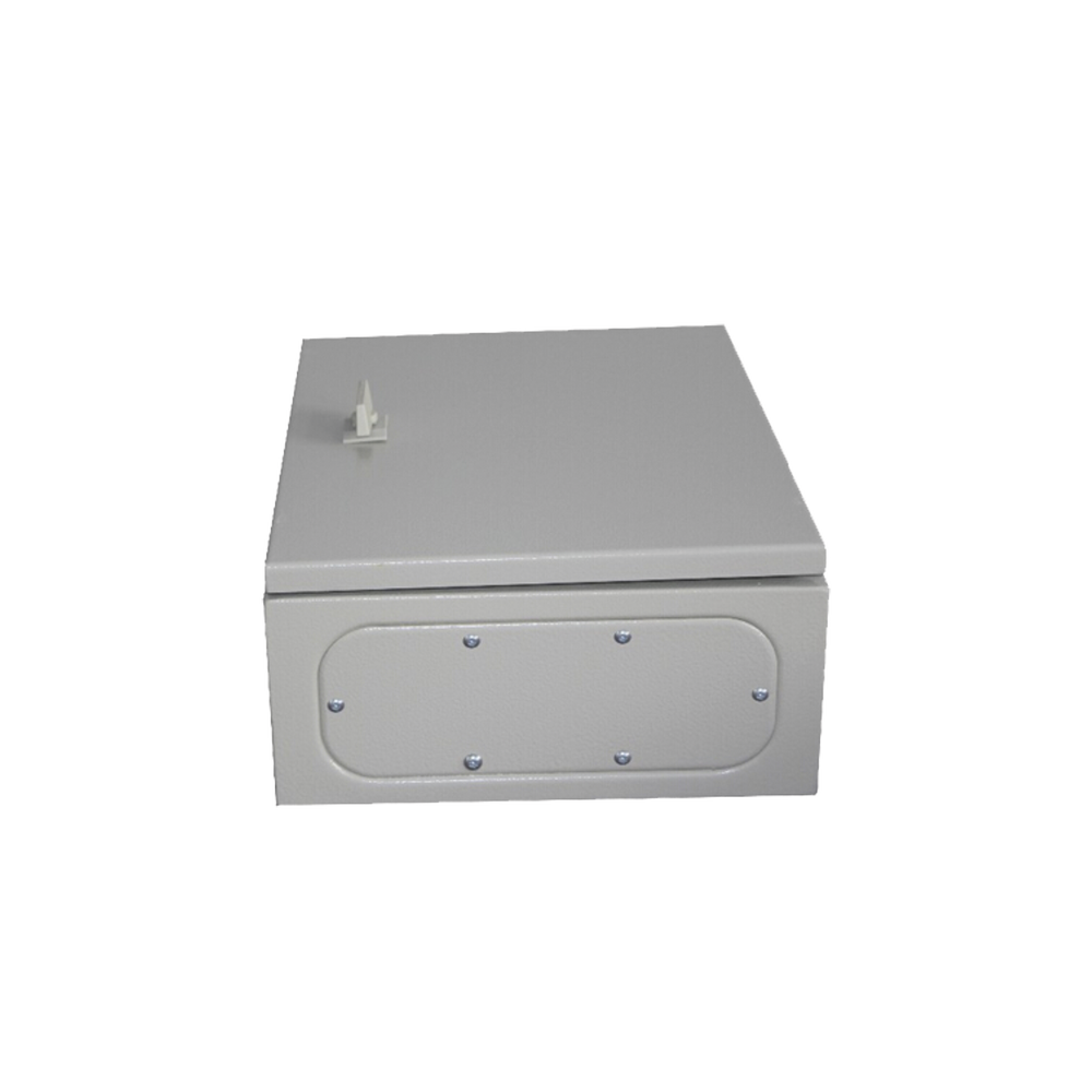 Gabinete de Acero IP66 Uso en Intemperie (300 x 400 x 200 mm) con Placa Trasera Interior de Metal y Compuerta Inferior Atornillable (Incluye Chapa y Llave T). - Image 3