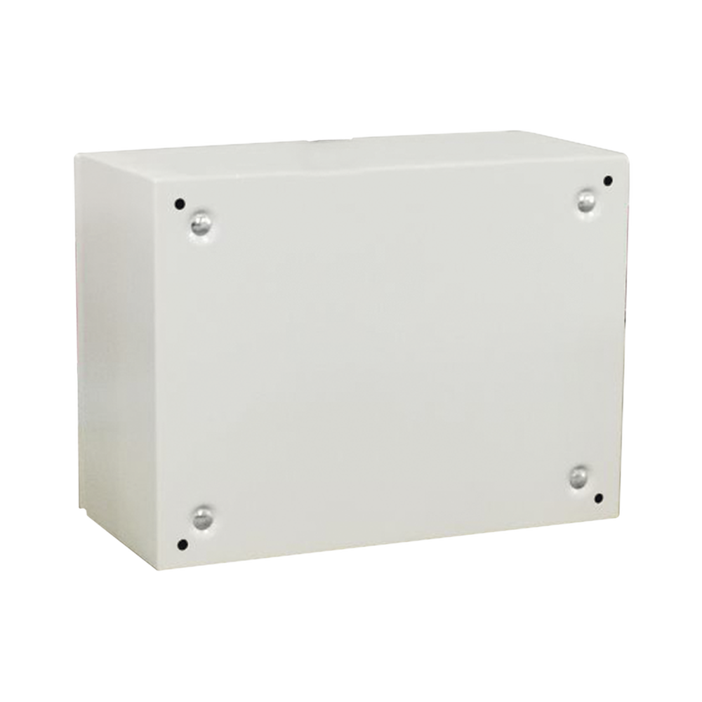 Gabinete de Acero IP66 Uso en Intemperie (400 x 300 x 300 mm) con Placa Trasera Interior Metálica y Compuerta Inferior Atornillable (Incluye Chapa y Llave T). Ideal para Centros de Carga y Tableros de Control. - Image 2