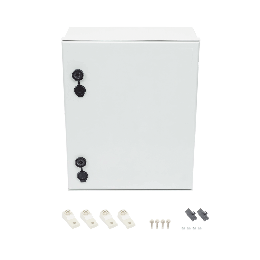 Gabinete de Poliéster IP65 Uso en Intemperie (400 x 500 x 200 mm) con Placa Trasera Interior de Plástico (Incluye Chapa y Llave). - Image 6