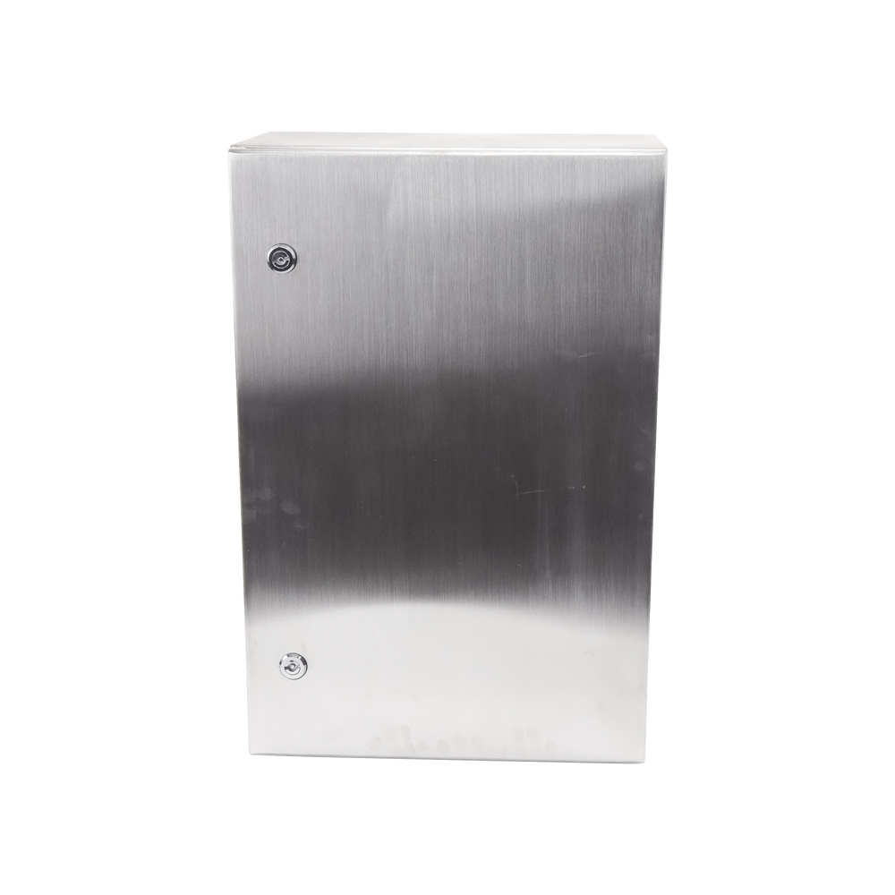 Gabinete de Acero Inoxidable IP66 Uso en Intemperie (400 x 600 x 250 mm) con Placa Interna Galvanizada. - Image 2