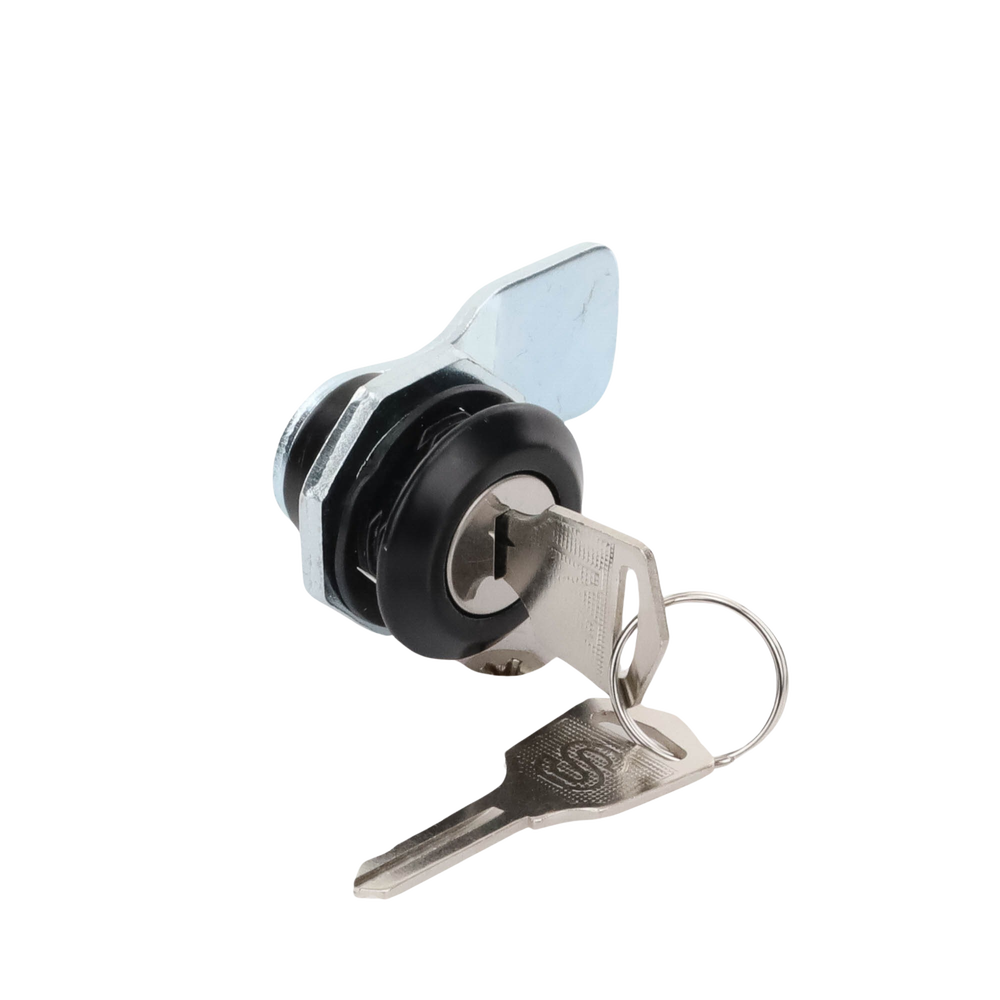 Cerradura con Paleta Metálica con 2 llaves para Gabinetes de Acero. - Image 2