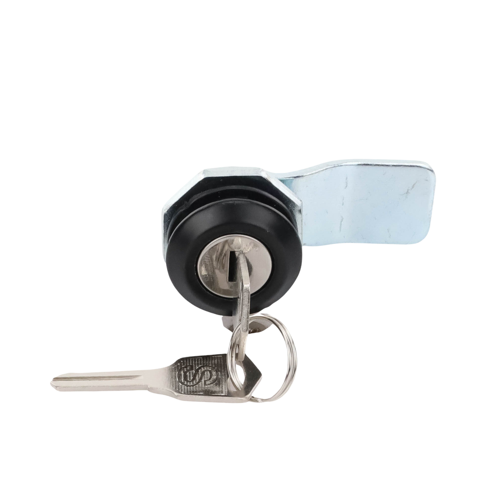 Cerradura con Paleta Metálica con 2 llaves para Gabinetes de Acero. - Image 5