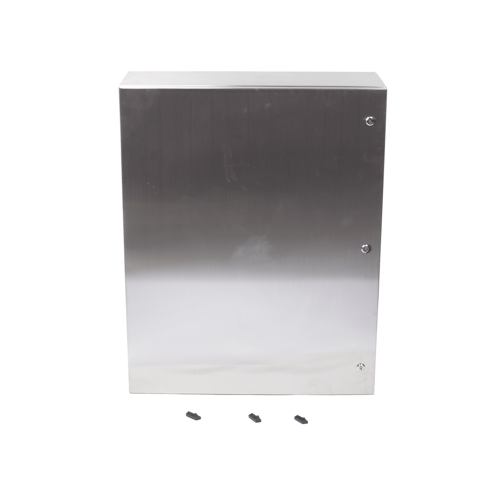 Gabinete de Acero Inoxidable IP66 Uso en Intemperie (800 x 1000 x 300 mm) con Placa Interna Galvanizada. - Image 6