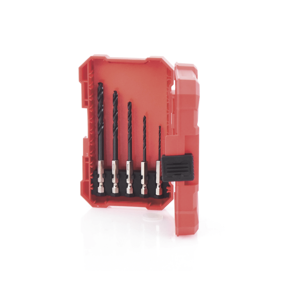 Juego de 18 Puntas y Brocas para Taladro, con Entrada Hexagonal de 1/4", Incluye Estuche. - Image 5