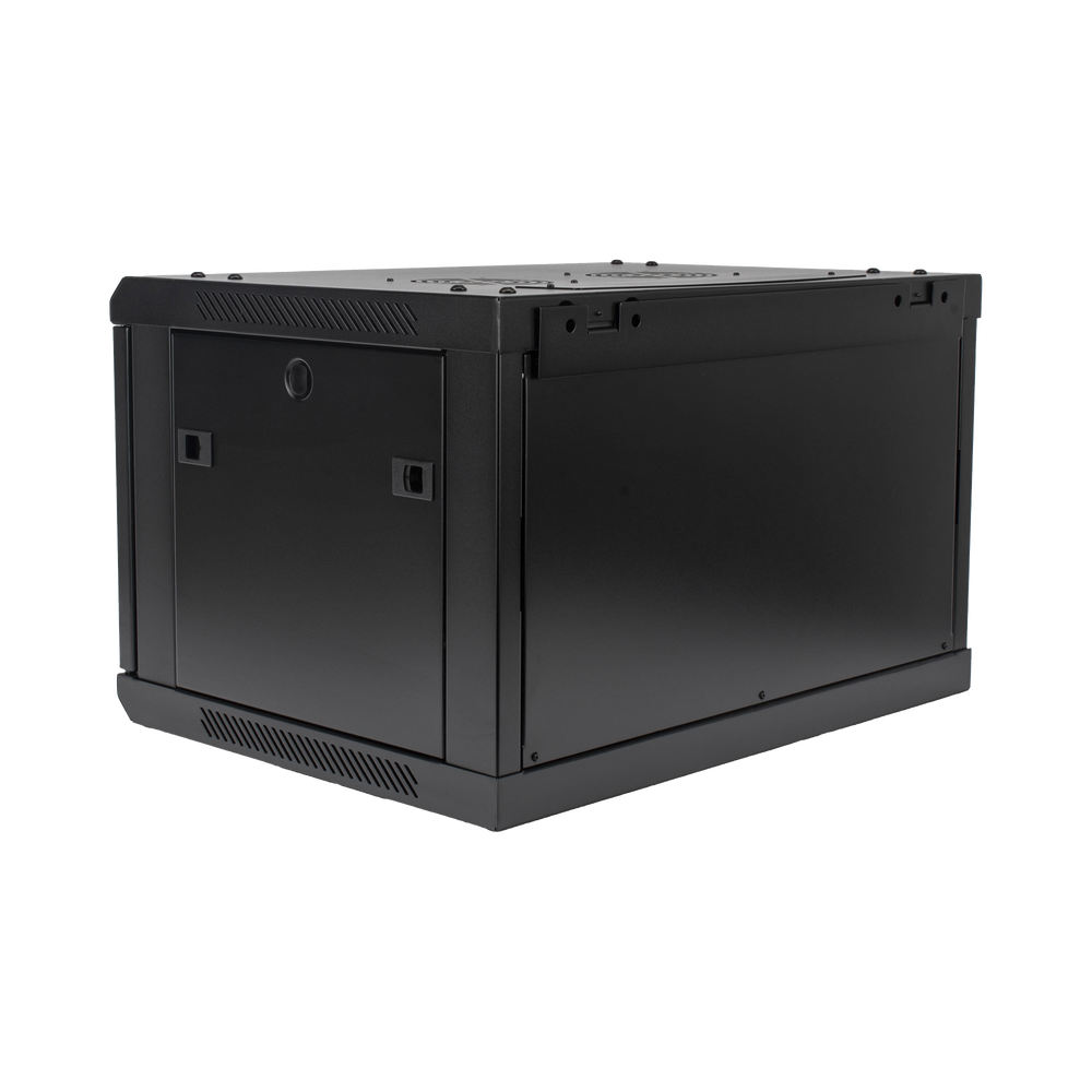 Gabinetes PRECISION, Con Puerta Perforada, de 19in, 6UR, 450mm de Profundidad, Color Negro - Image 5