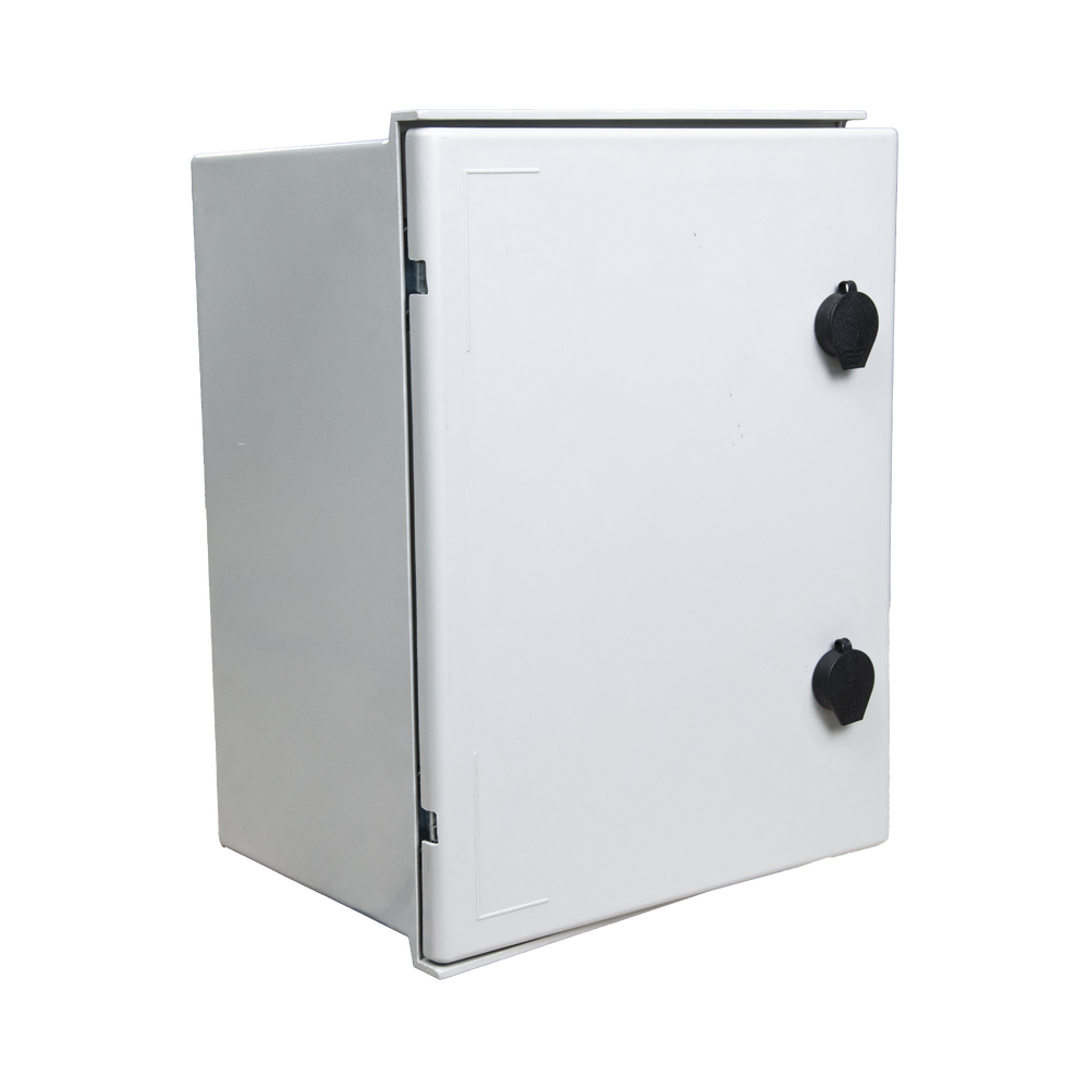 KIT de Gabinete de Poliéster (300 x 400 x 200 mm) + Controlador de Carga con Switch PoE (5) + Batería de 12V 7Ah - Image 4