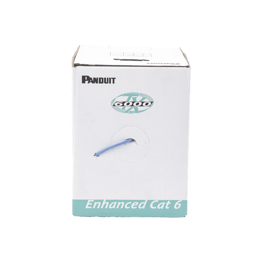 Bobina de Cable UTP 305 Metros (1000 Pies) de Cobre, TX6000? PanNet, Reelex, Azul, Categor?a 6 Mejorado (23 AWG), PVC (CM), de 4 Pares - Image 4