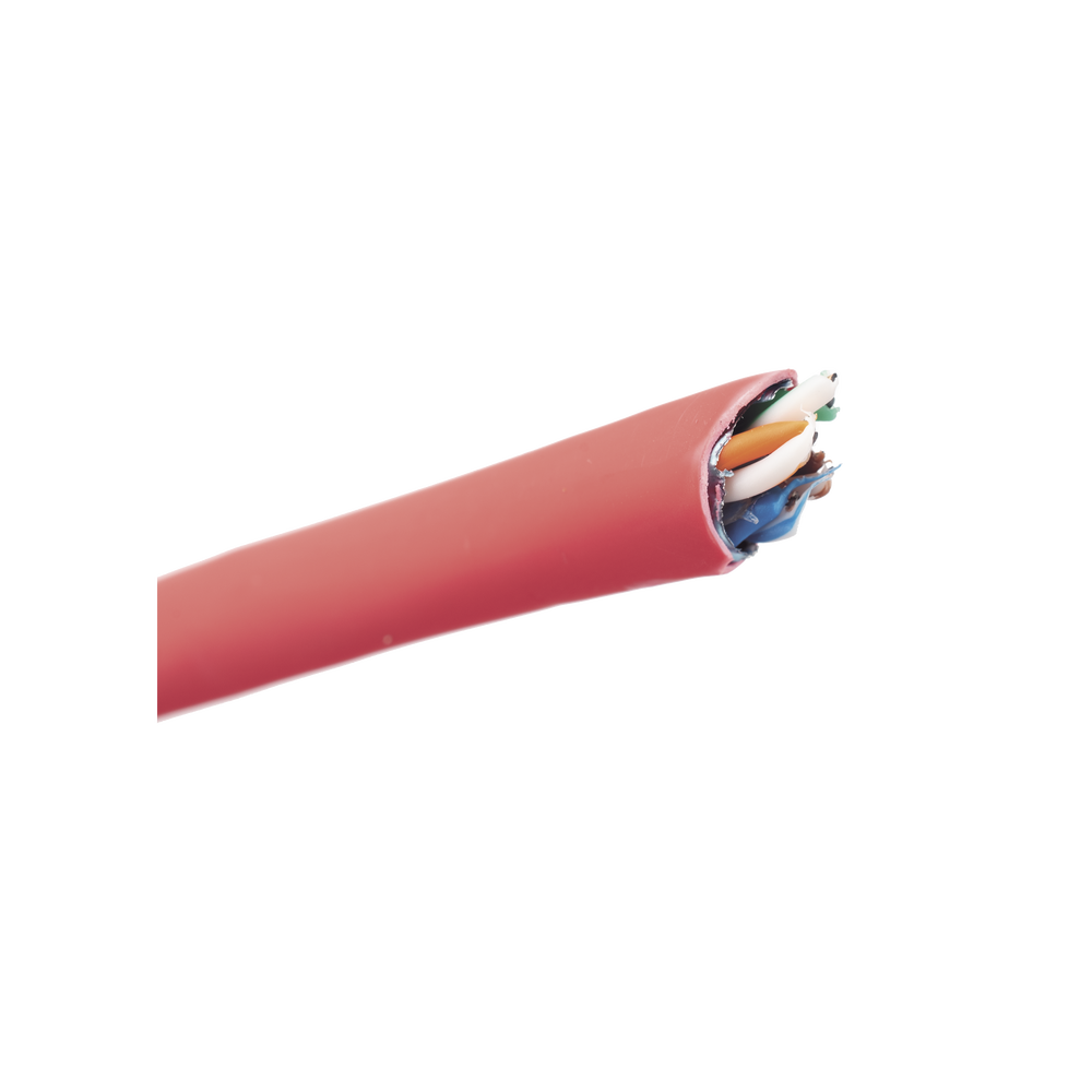 Bobina de Cable UTP de 4 Pares, Vari-MaTriX, Cat6A, 23 AWG, LSZH (Libre de Gases T?xicos), Color Rojo, 305 Metros (1000 Pies) - Image 4