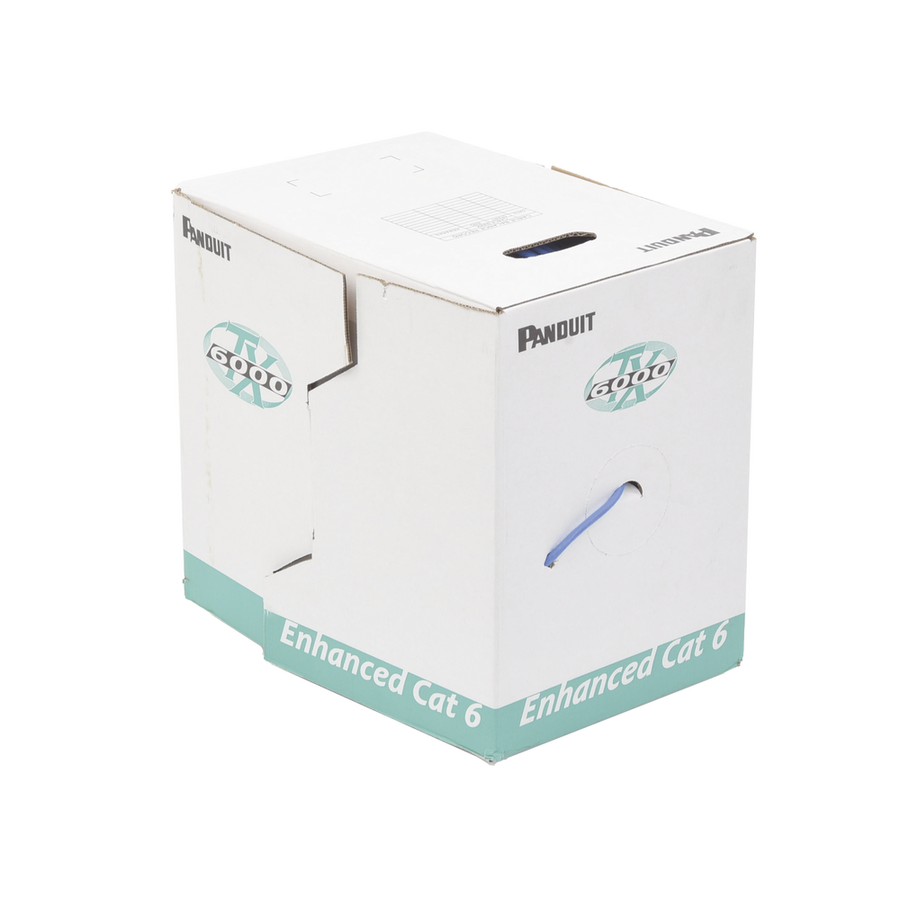 Bobina de Cable UTP 305 m. de Cobre, TX6000™ PanNet, Reelex, Azul, Categoría 6 Mejorado (23 AWG), PVC (CMR, Riser), de 4 pares - Image 2
