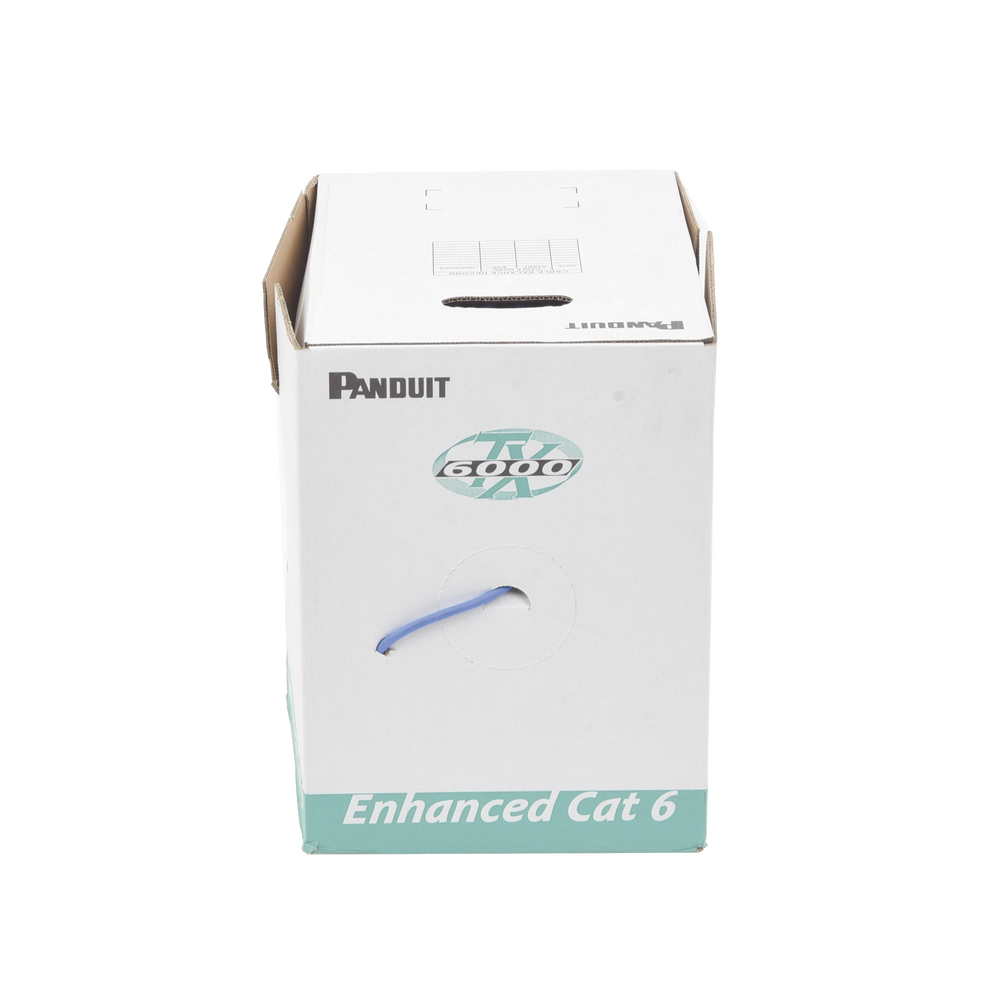 Bobina de Cable UTP 305 m. de Cobre, TX6000™ PanNet, Reelex, Azul, Categoría 6 Mejorado (23 AWG), PVC (CMR, Riser), de 4 pares - Image 3