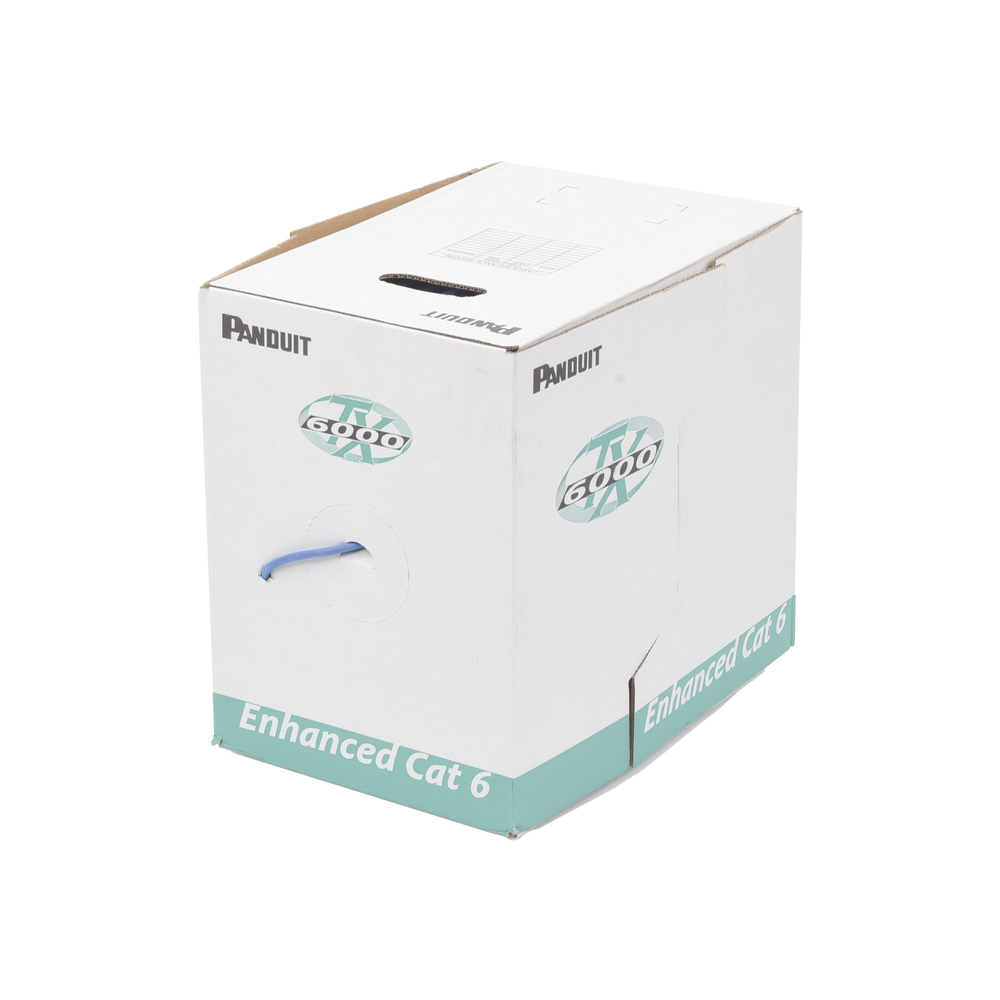 Bobina de Cable UTP 305 m. de Cobre, TX6000™ PanNet, Reelex, Azul, Categoría 6 Mejorado (23 AWG), PVC (CMR, Riser), de 4 pares - Image 4