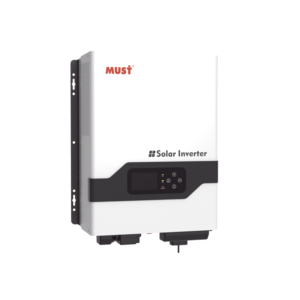 Inversor / Cargador de 3 KW para Sistemas Tipo Isla a 48Vcd, 220Vca de Entrada, 220/120Vca de Salida, Onda Sinusoidal Pura con Controlador MPPT