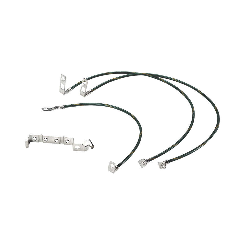 Kit de Puesta a Tierra para Gabinete PZICEA, Incluye Jumpers y Tornillería