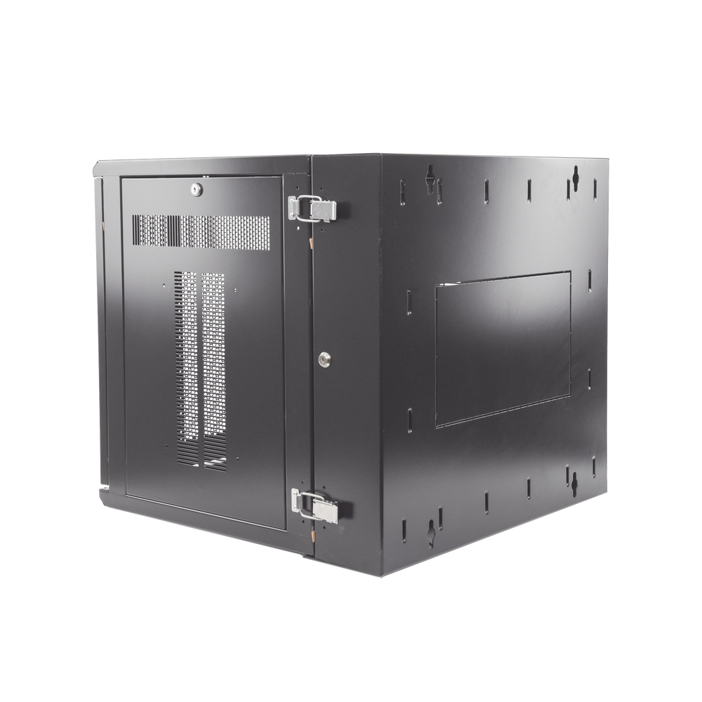 Gabinete PanZone de Montaje en Pared, de 19in, Puerta Ventilada, 12 UR, 635mm de Profundidad, Color Negro - Image 4