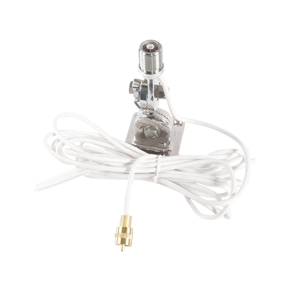 Montaje rotativo de acero inoxidable, 4 posiciones de fácil instalación para antenas QuickConnect