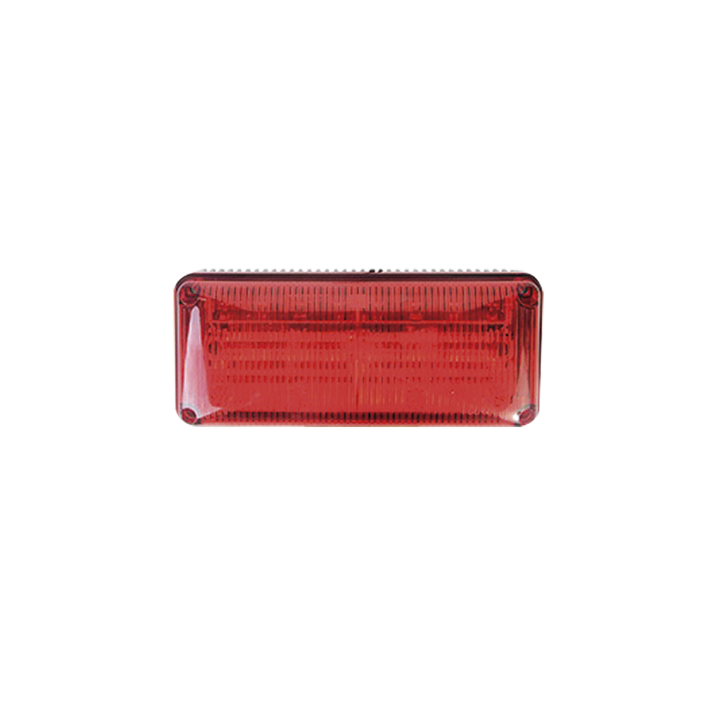 Luz de Emergencia QuadraFlare, Mica y LED Rojo, Ideal para Ambulancias