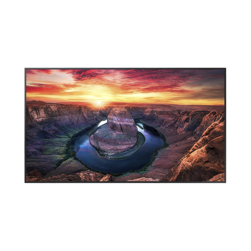 Pantalla Profesional LED de 55", UHD 4K (3840x2160p), Entradas de Video HDMI/DisplayPort / USO 24/7 / Compatible VESA / Compatible con software MagicInfo