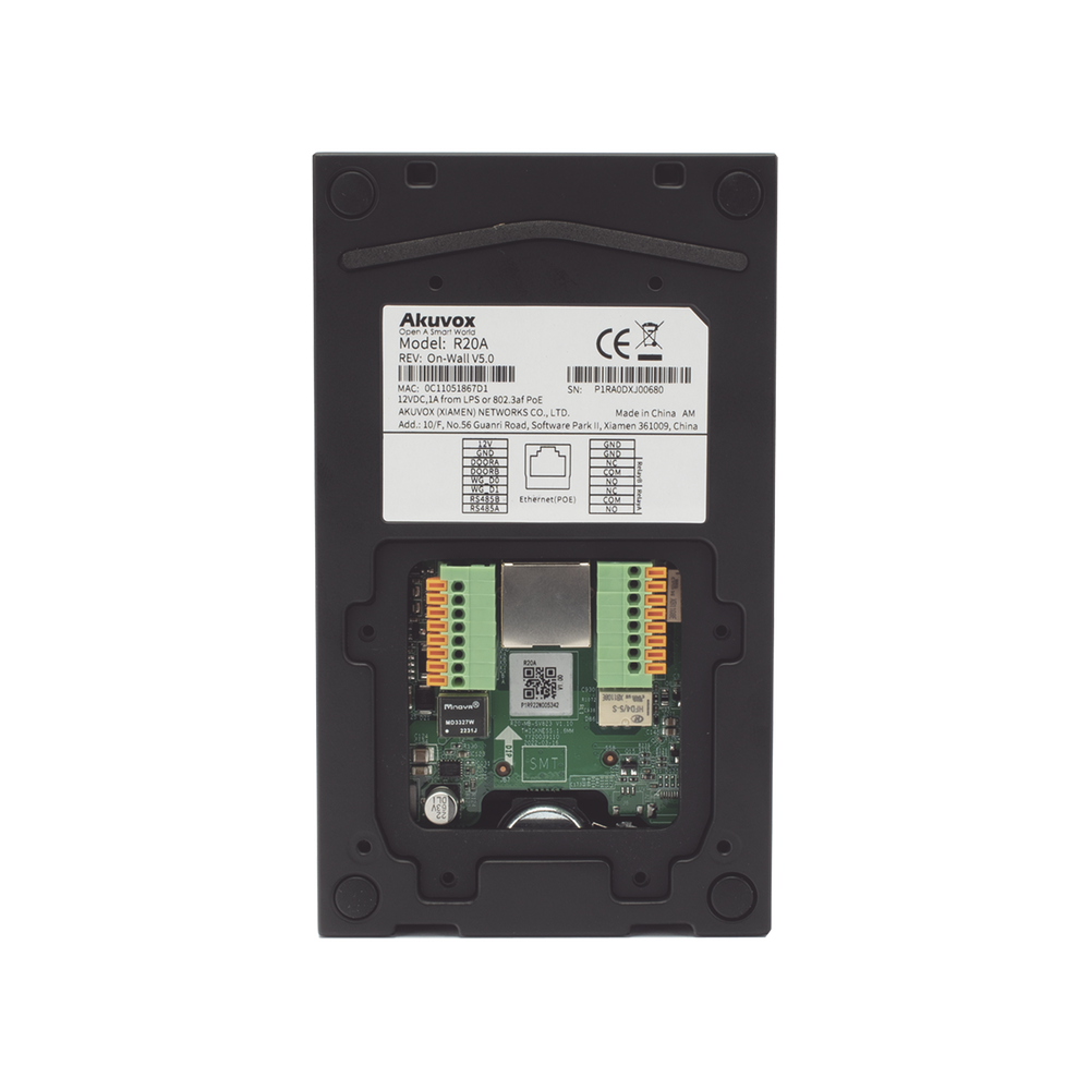 Videoportero de 1 Botón / Lector de Tarjetas MIFARE y PROX EM / Notificación a APP / 100% en la Nube / Notificación por Llamada Telefónica / SIP / ONVIF / IP65 / Cámara 2MP / Panel de Aluminio / Control de 2 Puertas - Image 4