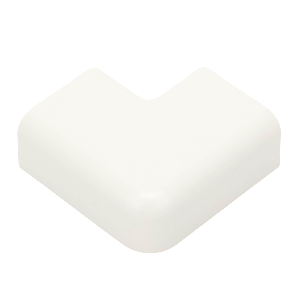 Conexión en ángulo recto "L", para uso con canaleta LD10, material ABS, Color Blanco Mate - Image 5