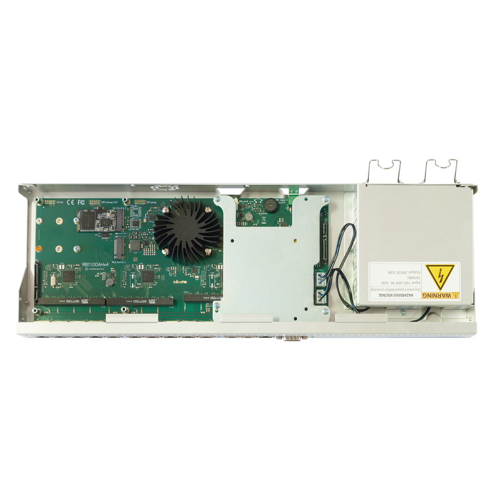 RB1100AHx4 Dude Edition, 13 Puertos Gigabit, Almacenamiento M.2 60GB para Base de Datos Dude - Image 3