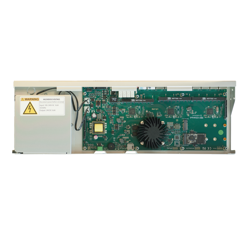 RB1100AHx4 Dude Edition, 13 Puertos Gigabit, Almacenamiento M.2 60GB para Base de Datos Dude - Image 4