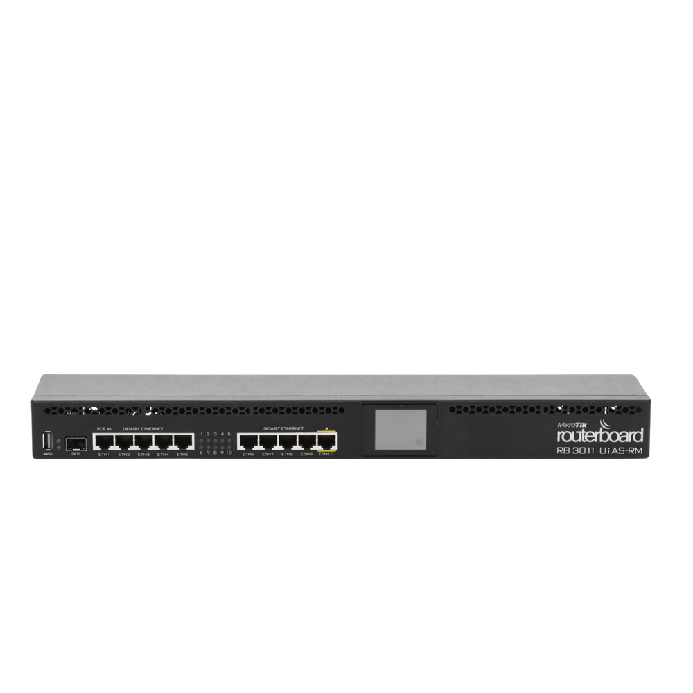 RouterBoard, CPU 2 Núcleos, 10 Puertos Gigabit Ethernet, 1 Puerto SFP, 1 GB Memoria, Licencia Nivel 5, Montaje Rack - Image 3