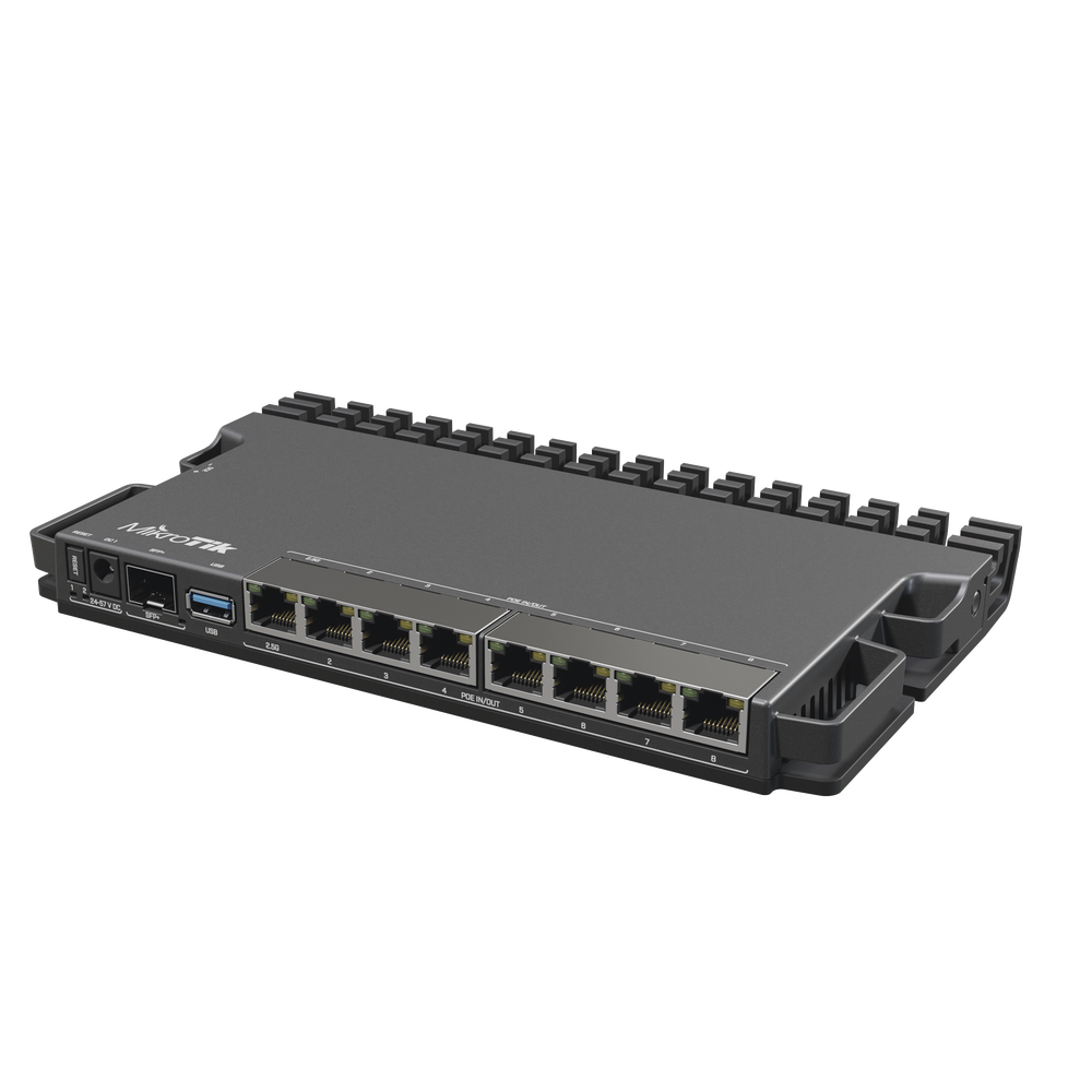RB5009UPr+S+IN 8 puertos PoE in/out, 1 SFP+, Solo RouterOS v7 - Image 2
