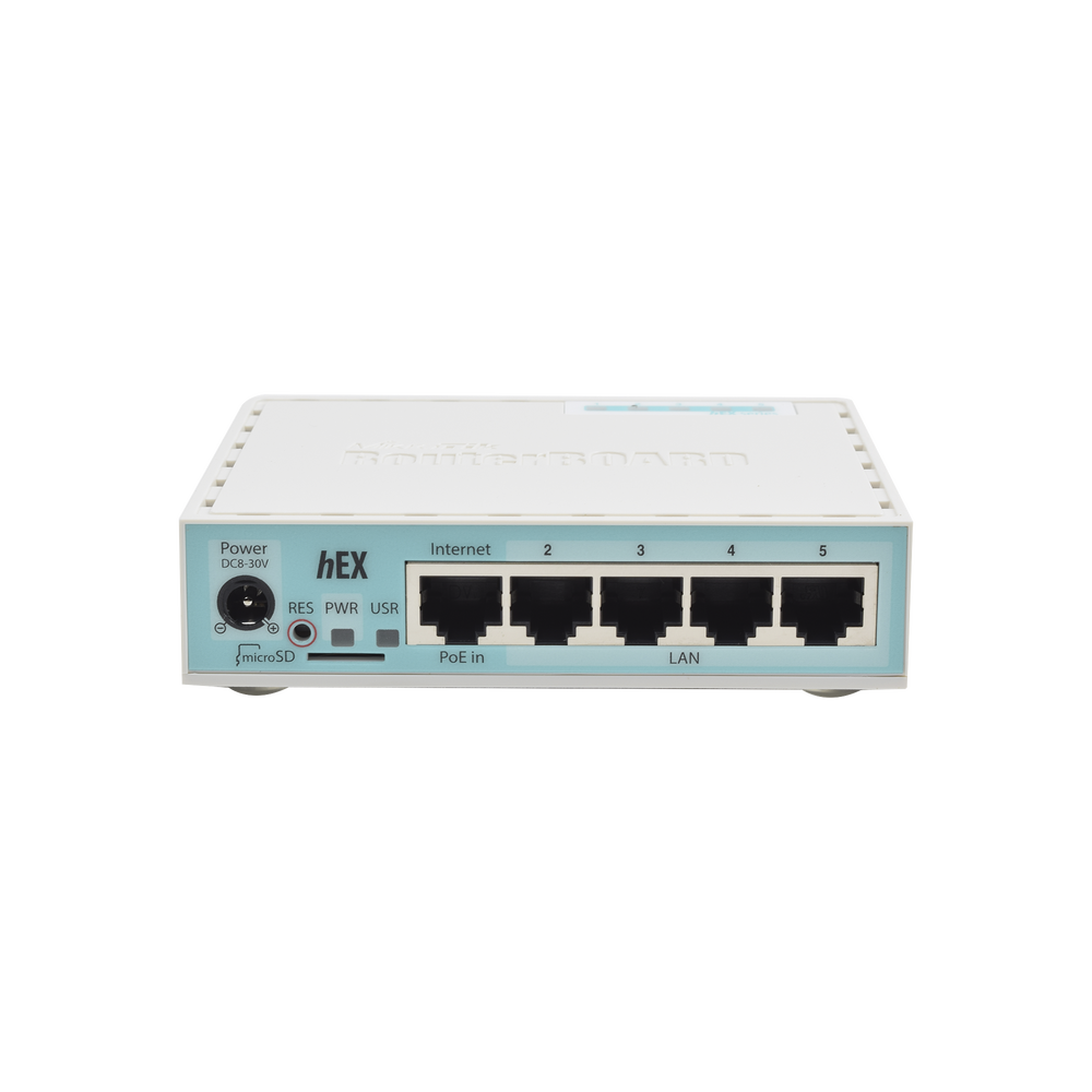 (hEX) RouterBoard, 5 Puertos Gigabit Ethernet, 1 Puerto USB y versión 3 - Image 2