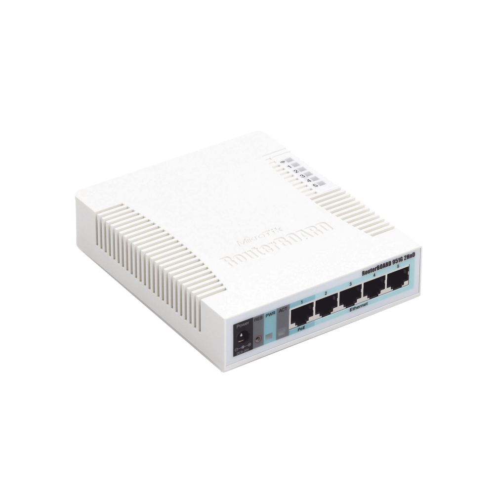 RouterBoard, 5 Puertos Gigabit Ethernet, 1 Puerto USB, WiFi 2.4 GHz 802.11b/g/n, Antena de 2.5 dbi hasta 1W de potencia - Image 2