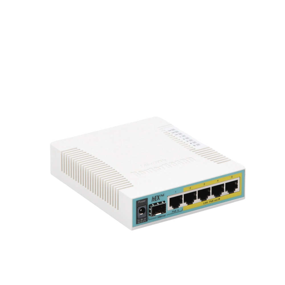 (hEX PoE) Routerboard 5 puertos Gigabit Ethernet PoE 802.3at, 1 Puerto USB - Image 4