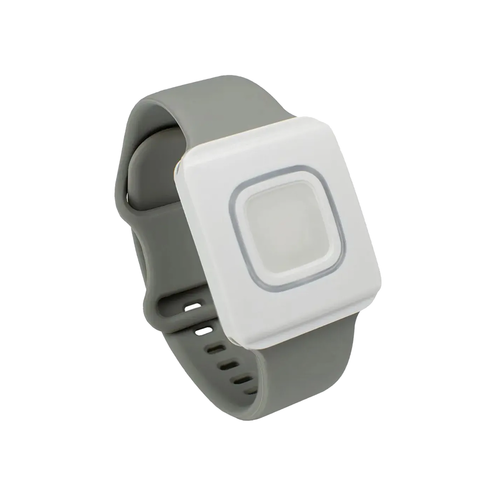 ALULA - Collar Panico Alula / Inalambrico / Tres IDs de Sensor / Montaje en Muñeca, Cuello, Cinturón y Superficie