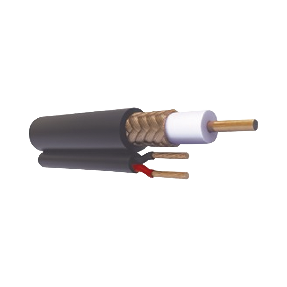 ( Venta x Metro ) Cable Coaxial RG59 Siam?s, Malla de Cobre y Aluminio, Hecho en M?xico, Optimizado para HD+ 2 Hilos Calibre 20