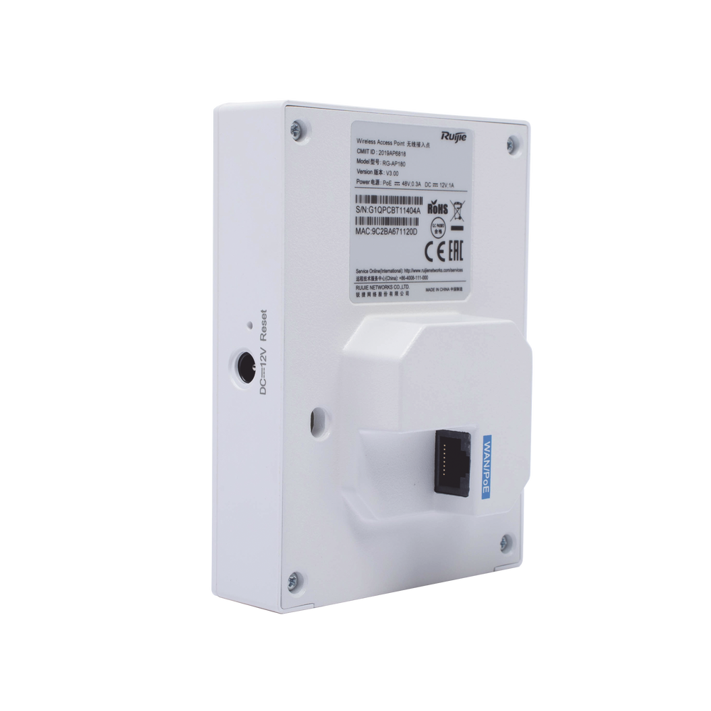 Punto de acceso Wi-Fi 6 para interior en pared hasta 1.7 Gbps doble banda 802.11AX MU-MIMO 2x2 - Image 4