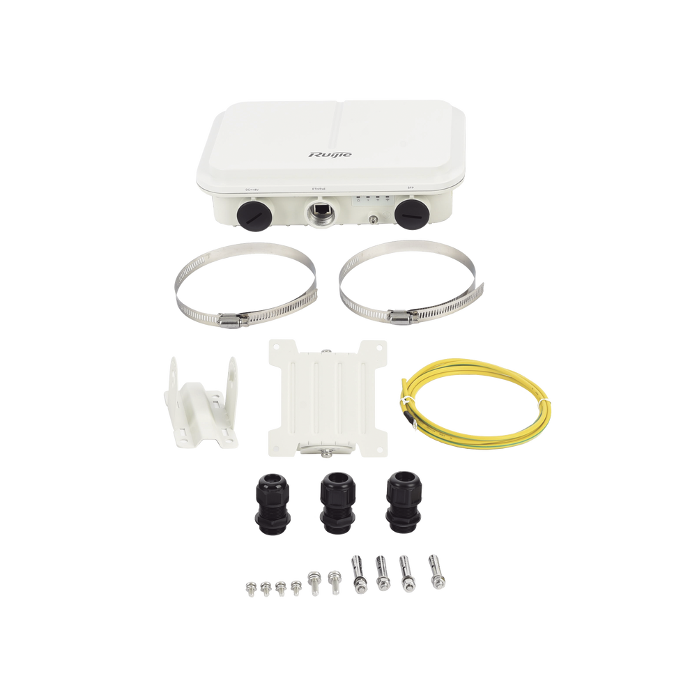 Punto de acceso Wi-Fi 6 para exterior Sectorial 60° IP68 hasta 1775Mbps doble banda 802.11AX MU-MIMO 2x2 - Image 4